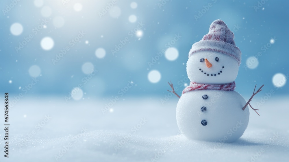 Snowman Christmas background Snowman Christmas background