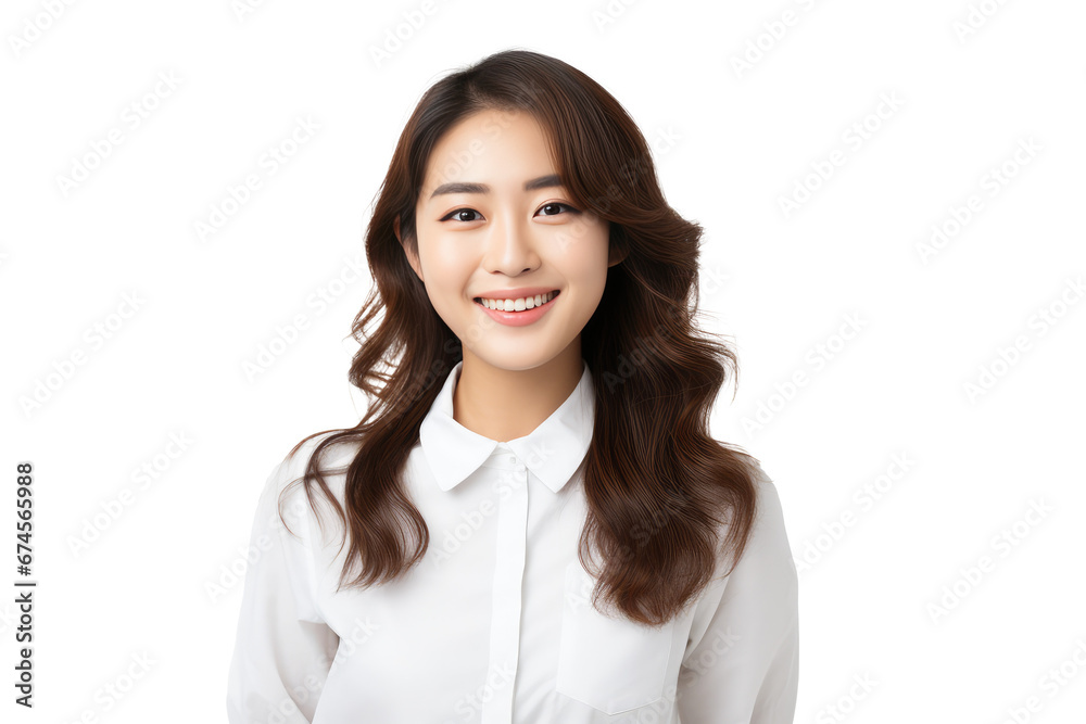 Studio portrait of a beautiful American woman with clean healthy skin isolated on transparent png background. Studio portrait of a beautiful American woman with clean healthy skin isolated on transparent png background.