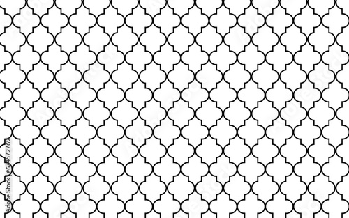decorative abstract Arabia seamless pattern
