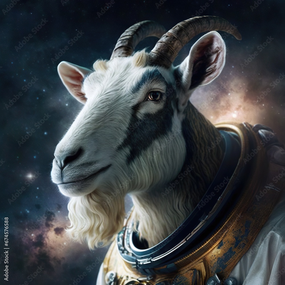 the Saturnian goat the Saturnian goat