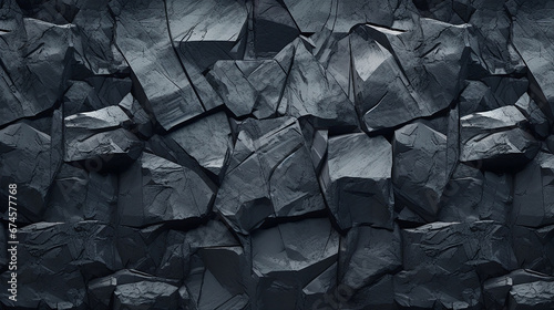 Fondo de piedra negra, rocas naturales photo