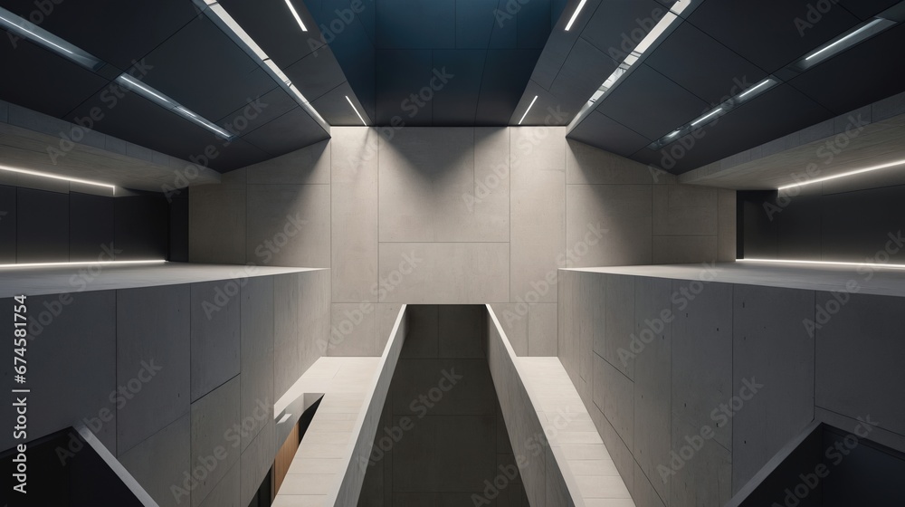 Obraz premium architectural space