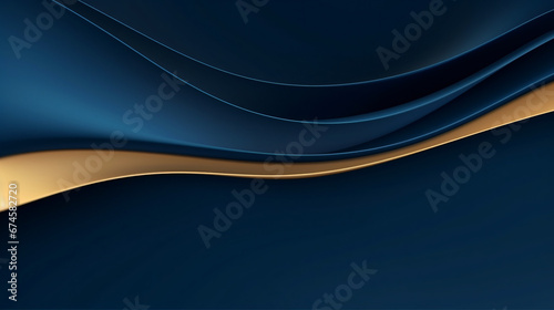 3D modern wave curve abstract presentation background