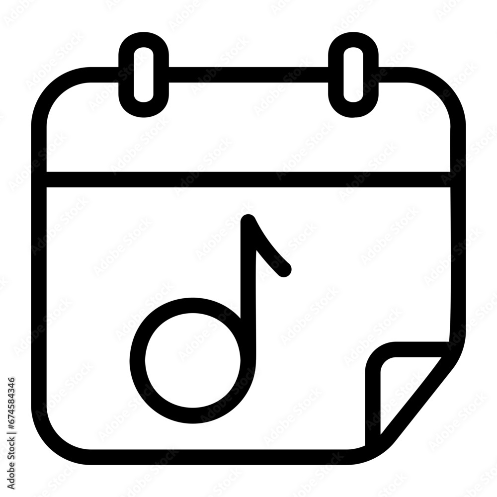 concert line icon concert line icon