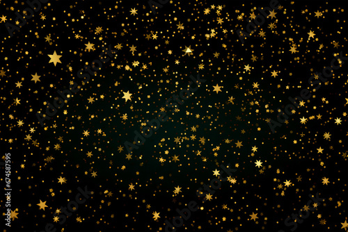 gold star on color background