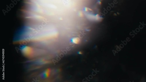 Video: Light Leak - Black Background