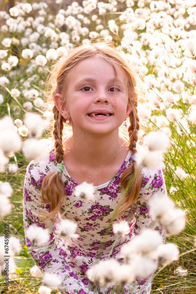 Portrait. A beautiful, elegant girl. The child is a model. Portrait. A beautiful, elegant girl. The child is a model.