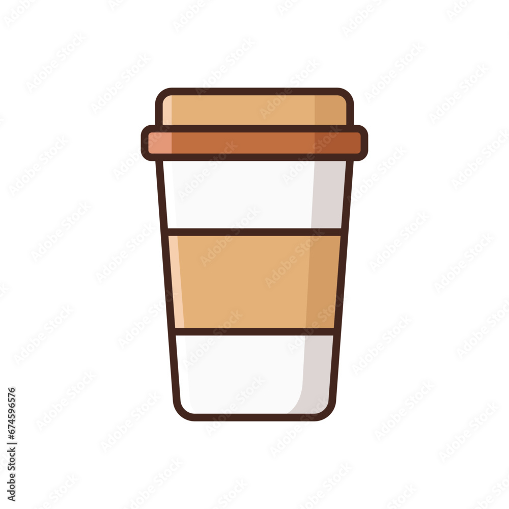 paper cup icon vector design template simple and clean paper cup icon vector design template simple and clean