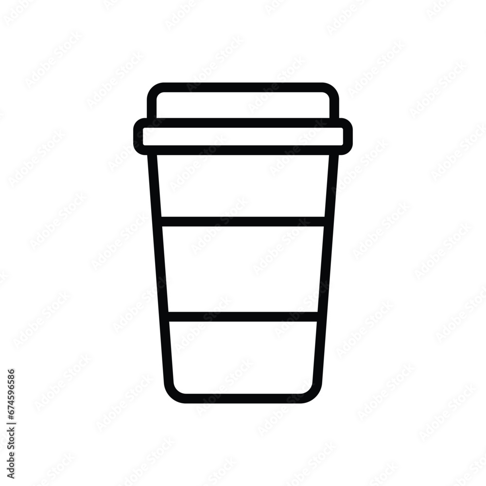 paper cup icon vector design template simple and clean paper cup icon vector design template simple and clean