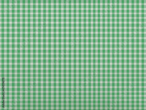 minimal dark green gingham fabric seamless pattern background