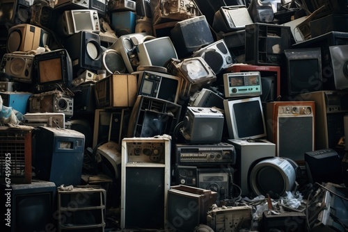 Collect and wait for disposal of electronic waste. © ORG