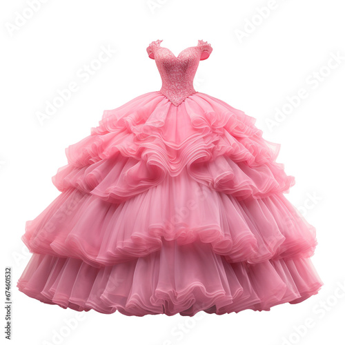 pink dress