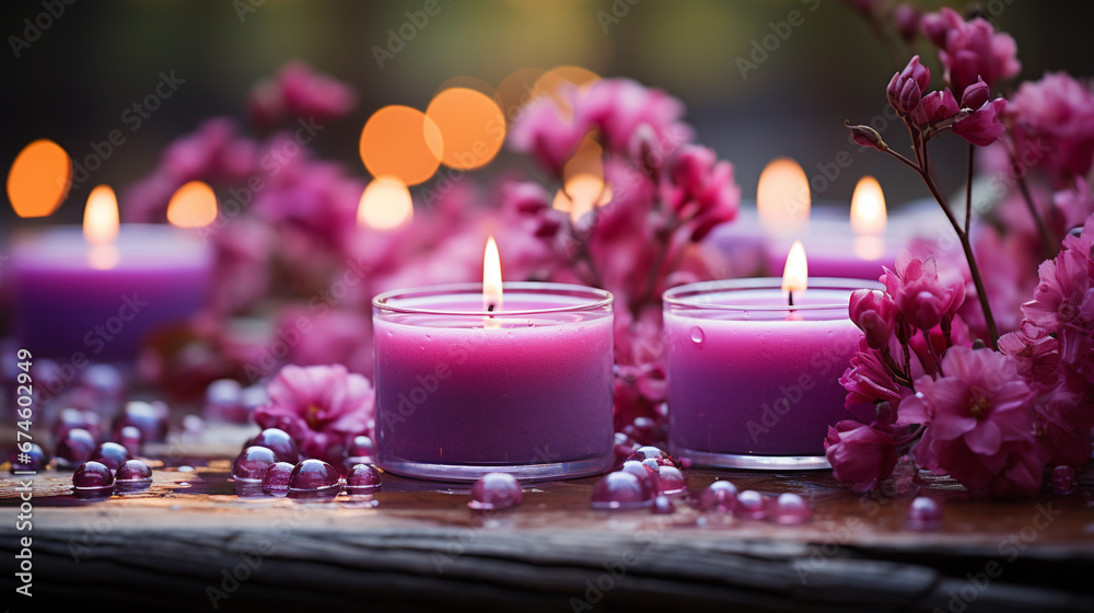 colorful dreamy candle background colorful dreamy candle background