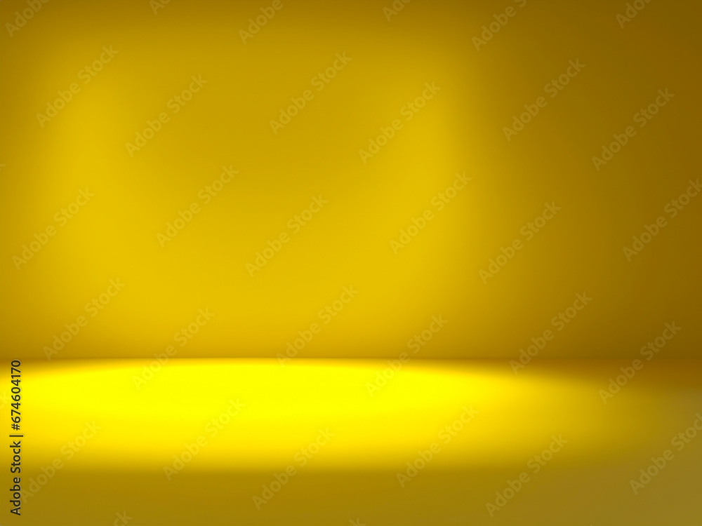 yellow empty studio room background yellow empty studio room background