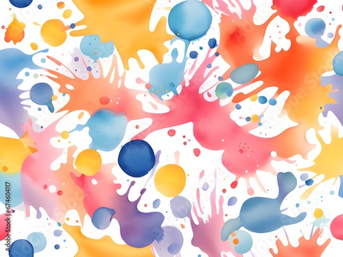 abstract background with colorful spots. illustration