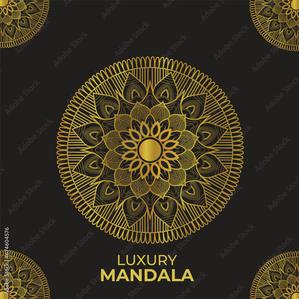 Obraz premium Luxury mandala design