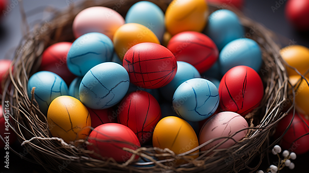 colorful painting easter egg colorful painting easter egg