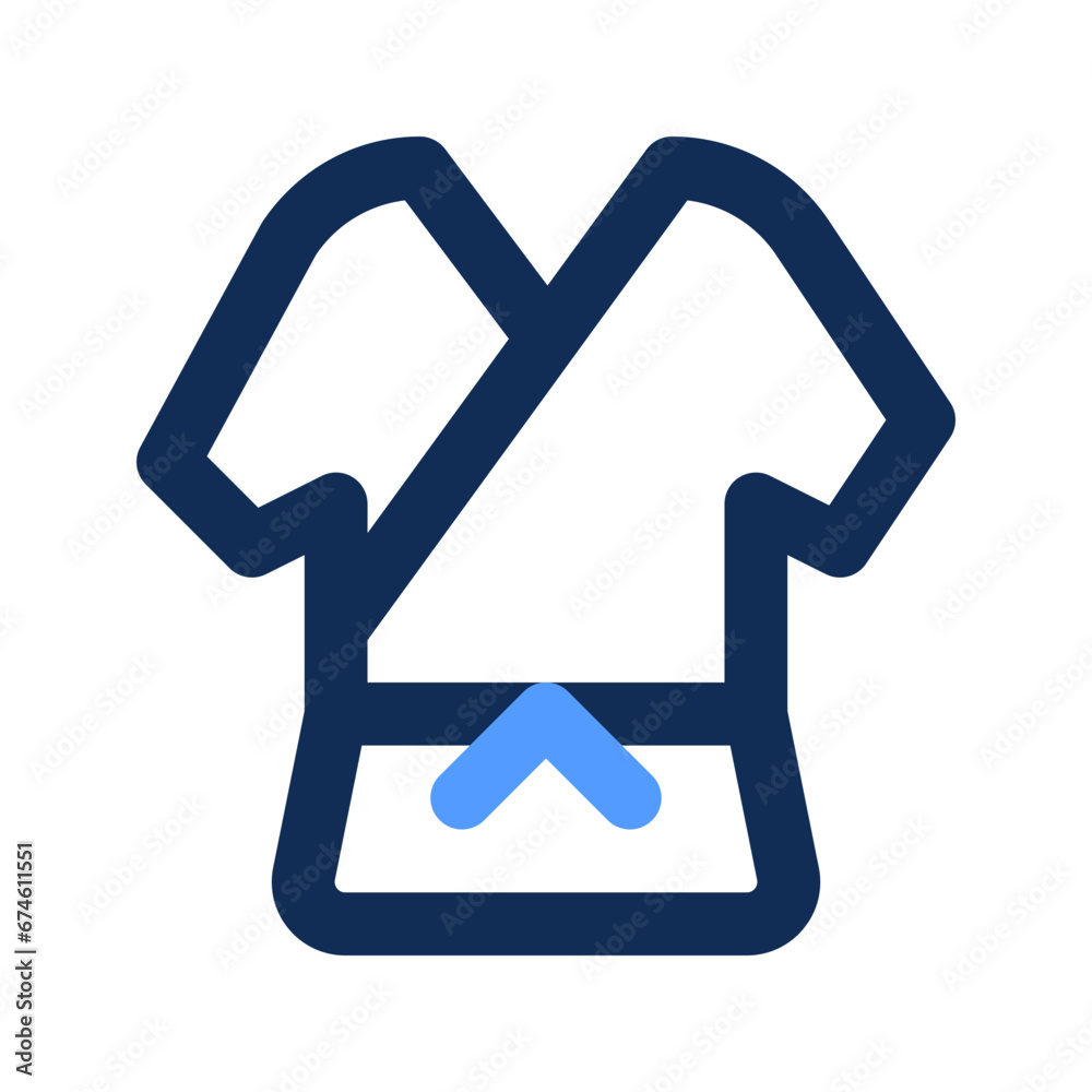 karate outline color icon karate outline color icon