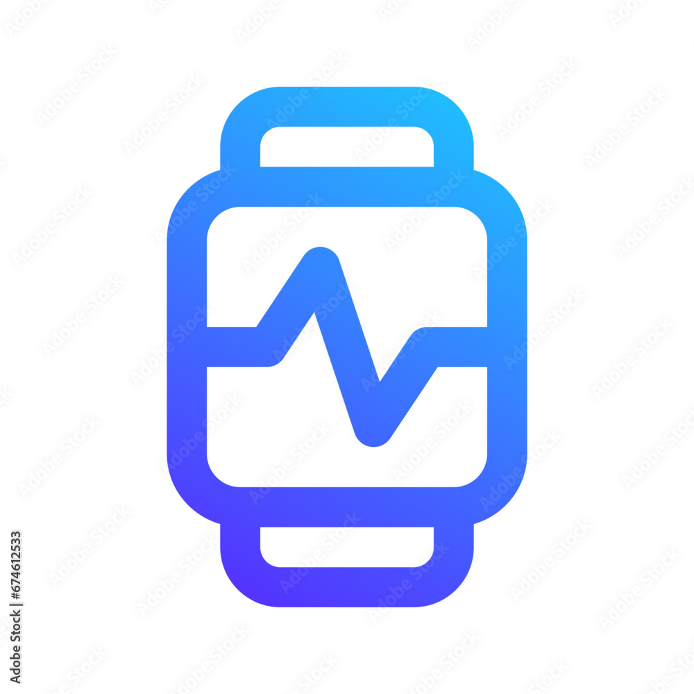 smartwatch gradient icon smartwatch gradient icon