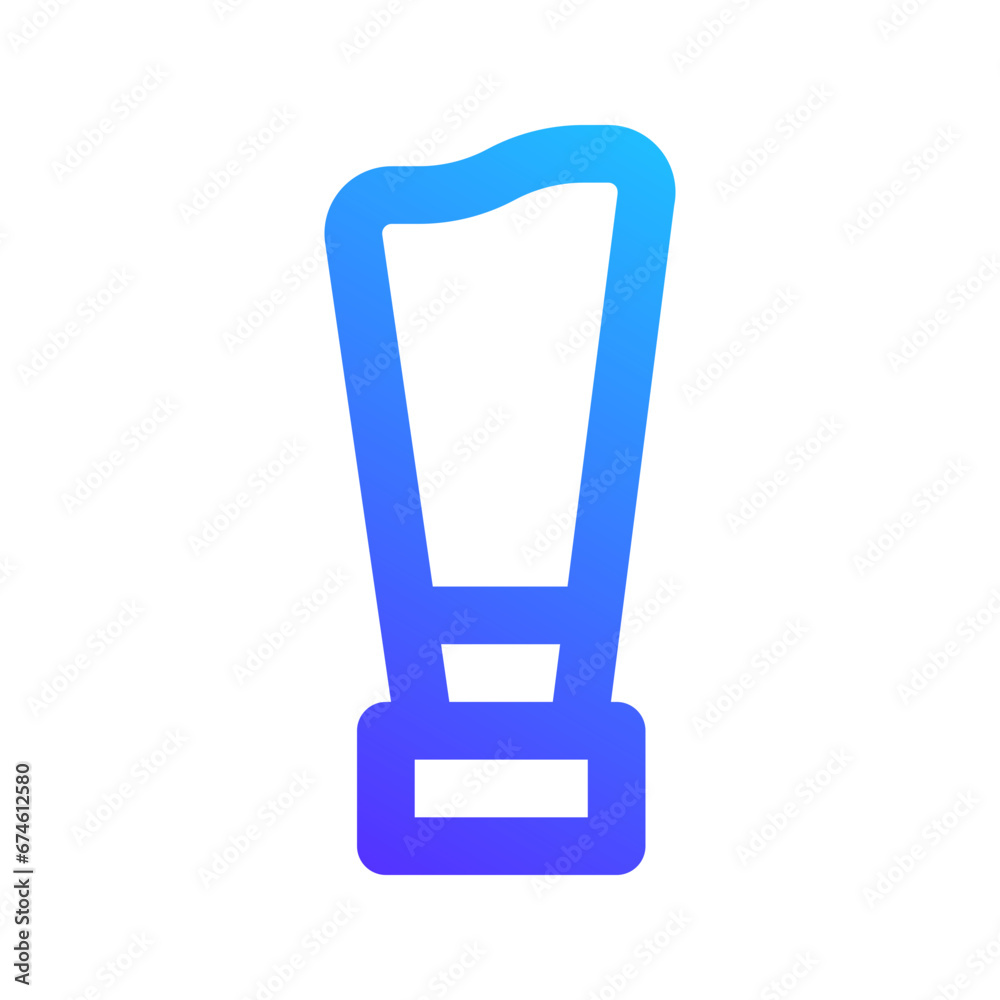 trophy gradient icon trophy gradient icon