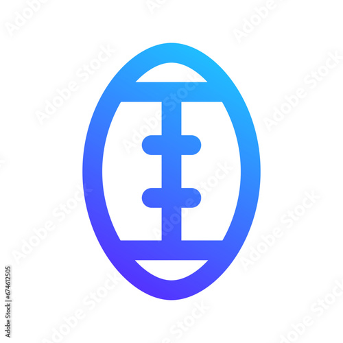 rugby gradient icon