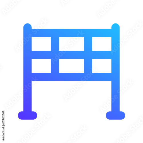volley net gradient icon