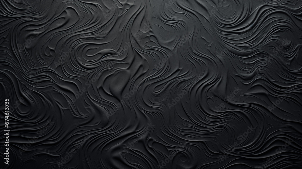 black seamless pattern