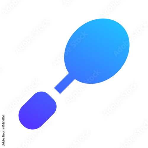 racket gradient fill icon