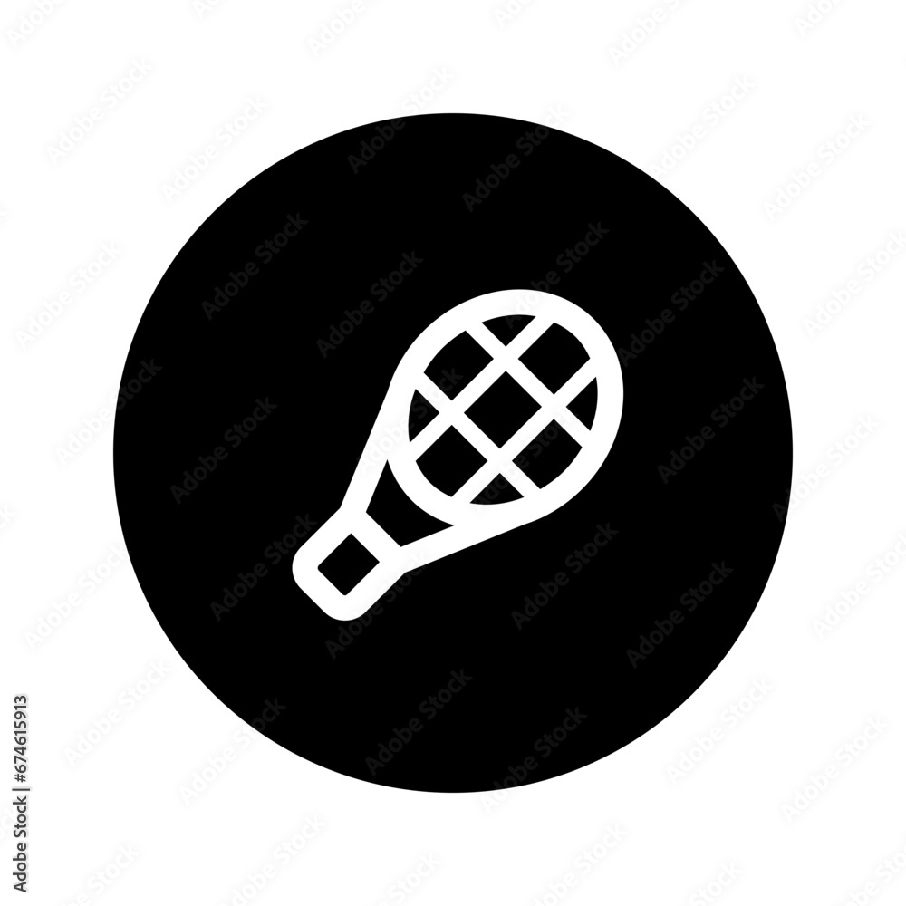 tennis racket line circular icon tennis racket line circular icon