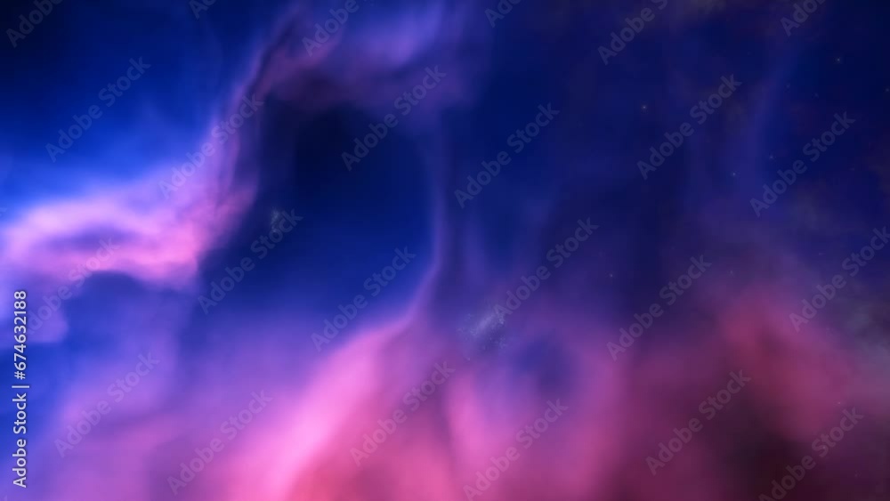 Flight through the galaxy, through the stars of the nebula in space. Colorful space background
Flight through the galaxy, through the stars of the nebula in space. Colorful space background