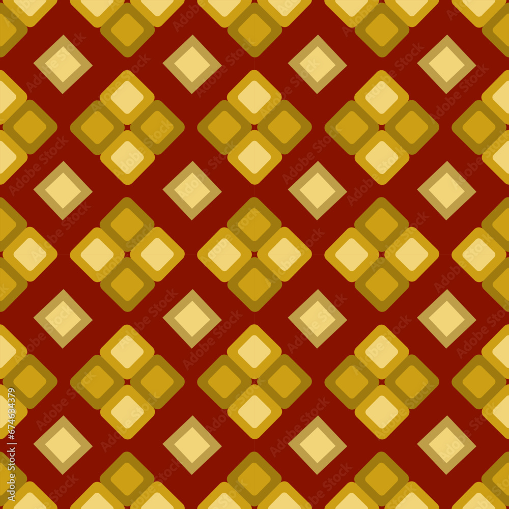 Thai style fabric pattern