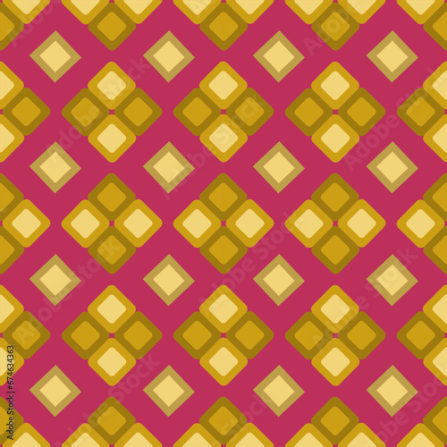 Thai style fabric pattern © Piyaporn