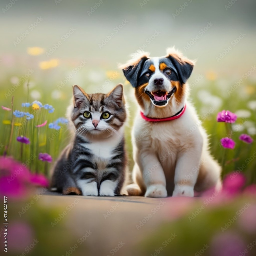 cat and dog