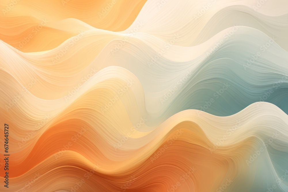 Abstract background with wavy lines of pastel colors. Wavy strokes of oil paint texture Abstract background with wavy lines of pastel colors. Wavy strokes of oil paint texture