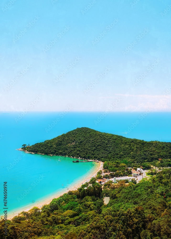 Obraz premium view from the sea