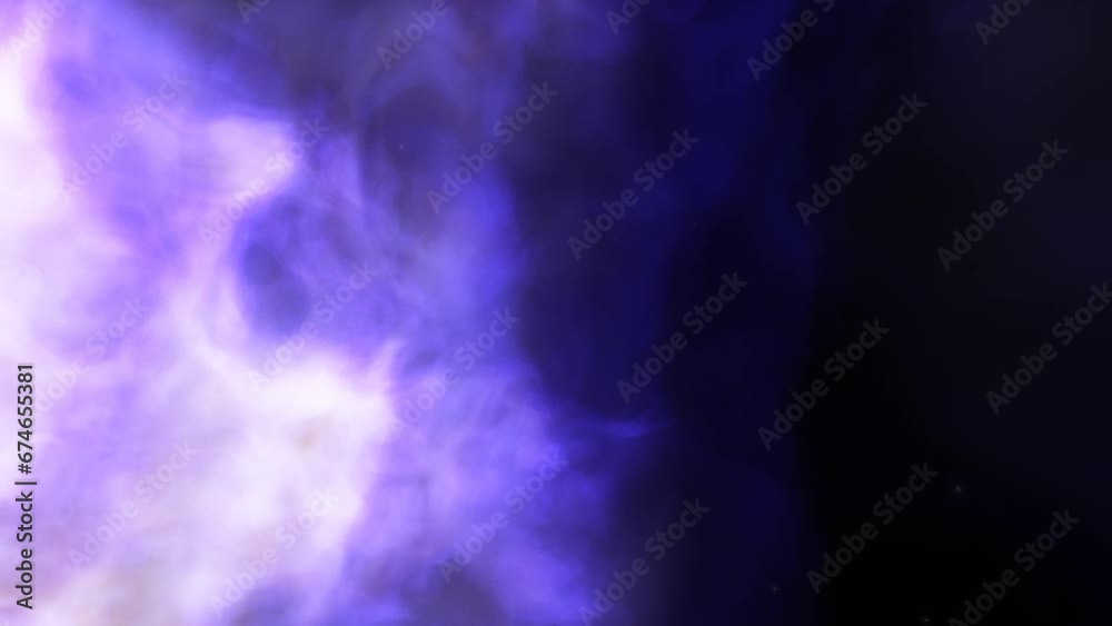 Traveling through space nebula and star fields in deep space. 3D animation
Traveling through space nebula and star fields in deep space. 3D animation