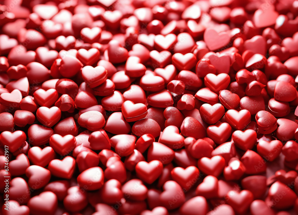 Happy Valentine Day background with hearts Happy Valentine Day background with hearts