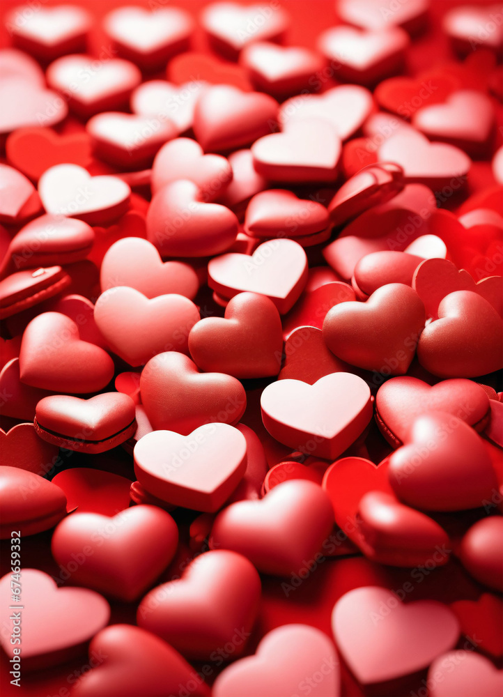 Happy Valentine Day background with hearts Happy Valentine Day background with hearts