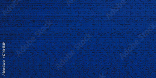 Blue fabric texture canvas background for design cloth texture. panorama vintage fabric texture. Rough grunge texture seamless fabric background.