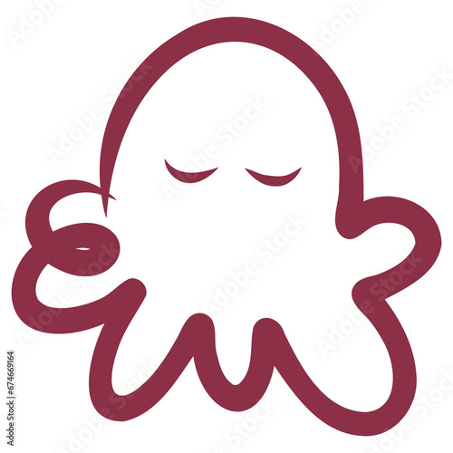 Lines, illustrations, single lines, funny cartoons
