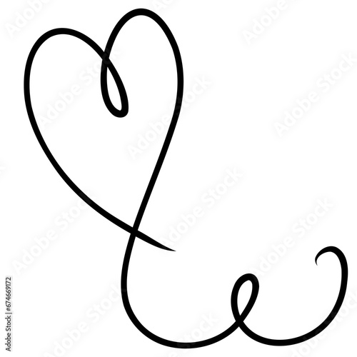 Lines, illustrations, single lines, funny cartoons