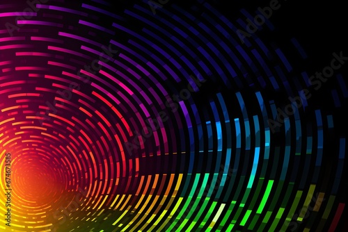 Rainbow futuristic modern background, colorful gradient wallpaper
