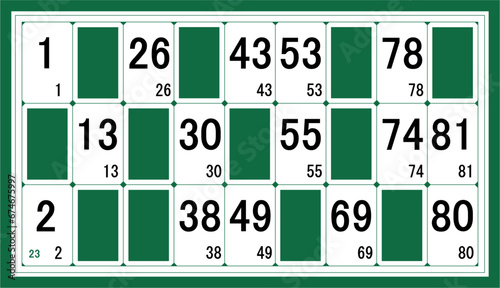 Carton de loto