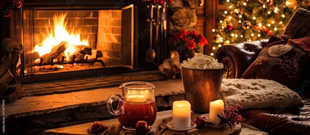During Christmas I love cuddling up by the wood burning fireplace sipping on decadent hot chocolate with a mountain of fluffy whipped cream and a sprinkling of white sugar stars while the en