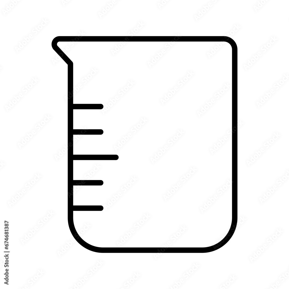 laboratory glassware icon vector laboratory glassware icon vector