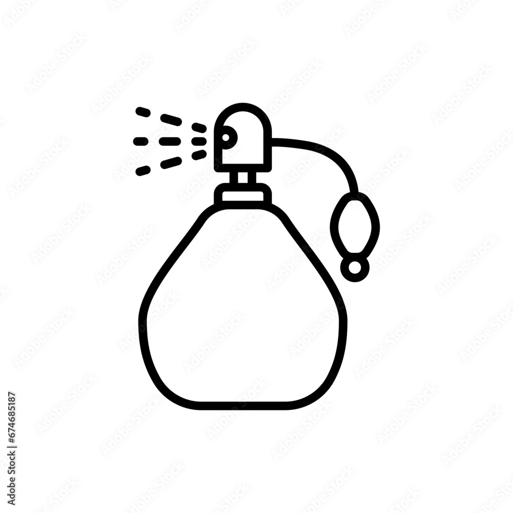 perfume vector icon in line style perfume vector icon in line style