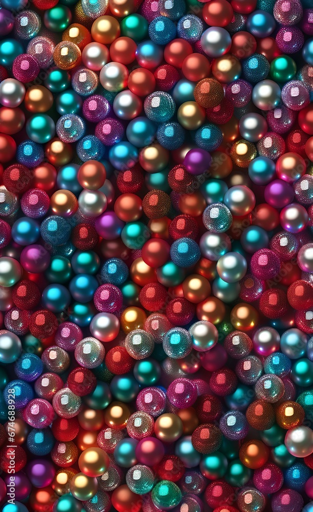 Abstract multicolored background with spheres. .AI Abstract multicolored background with spheres. .AI