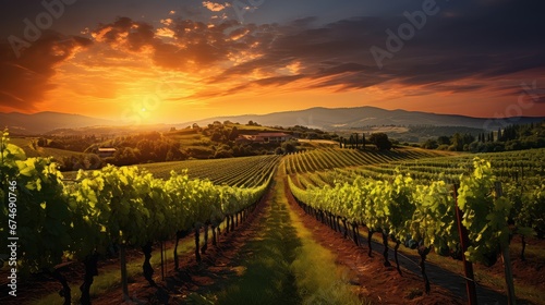 sunnature meadow sunset summer landscape illustration rural tree, view agriculture, country europe sunnature meadow sunset summer landscape photo