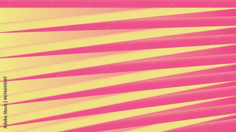 Obraz premium Abstract light red pink & orange gradient background with diagonal stripe lines and texture. Modern & simple banner design