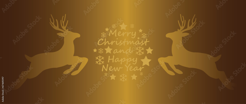 Christmas background. Christmas deer, Greeting card, banner, poster, holiday cover, header Christmas background. Christmas deer, Greeting card, banner, poster, holiday cover, header
